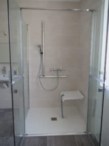 renovation creation salle de bain PMR locmaria plouzane 3 - Création/Rénovation salles de bain