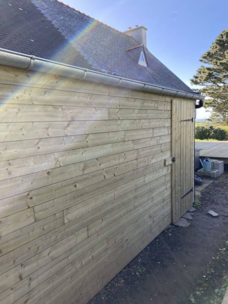 Prolongement toiture Le Conquet
