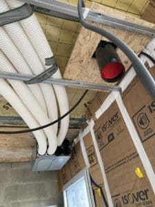 Creation dun reseau de pompe a chaleur NIBF730 sur air extrait Locmaria Plouzane 4 - Chauffage