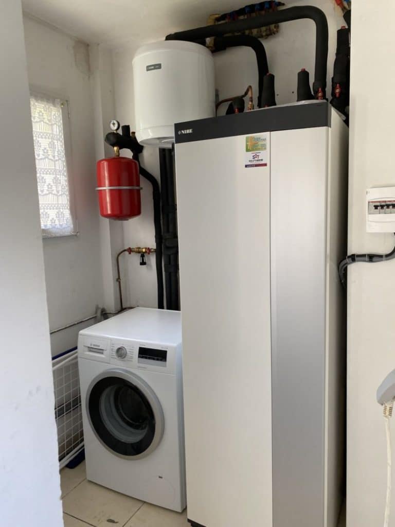 Installation pompe à chaleur NIB en remplacement d'une chaudière fuel Guipavas 2