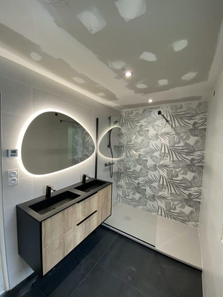 Renovation salle de bain Plougonvelin 1 - Création/Rénovation salles de bain